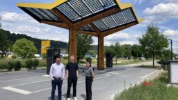 IWR GmbH planned the site drainage for the Fastned fast charging station